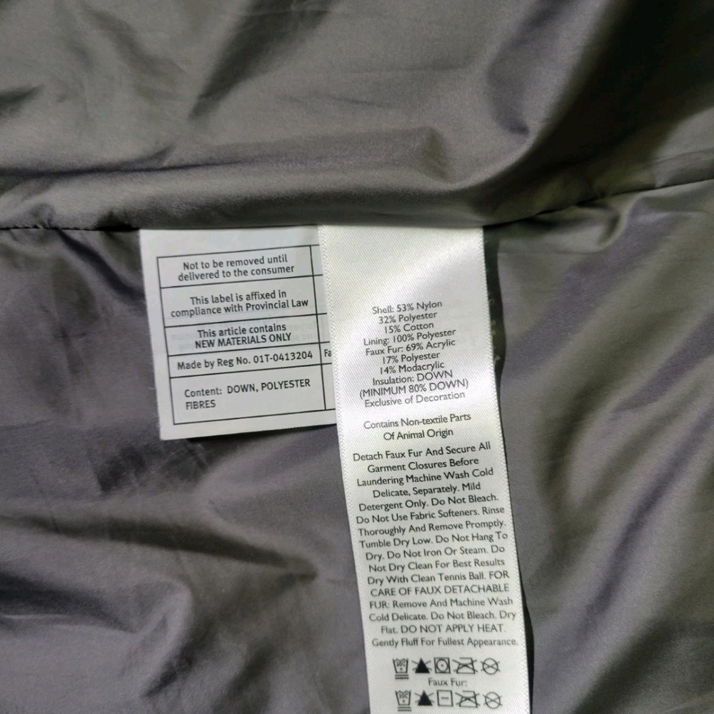 Eddie Bauer Women’s Sun Valley Down Parka Black Size XXL - Picture 11 of 13